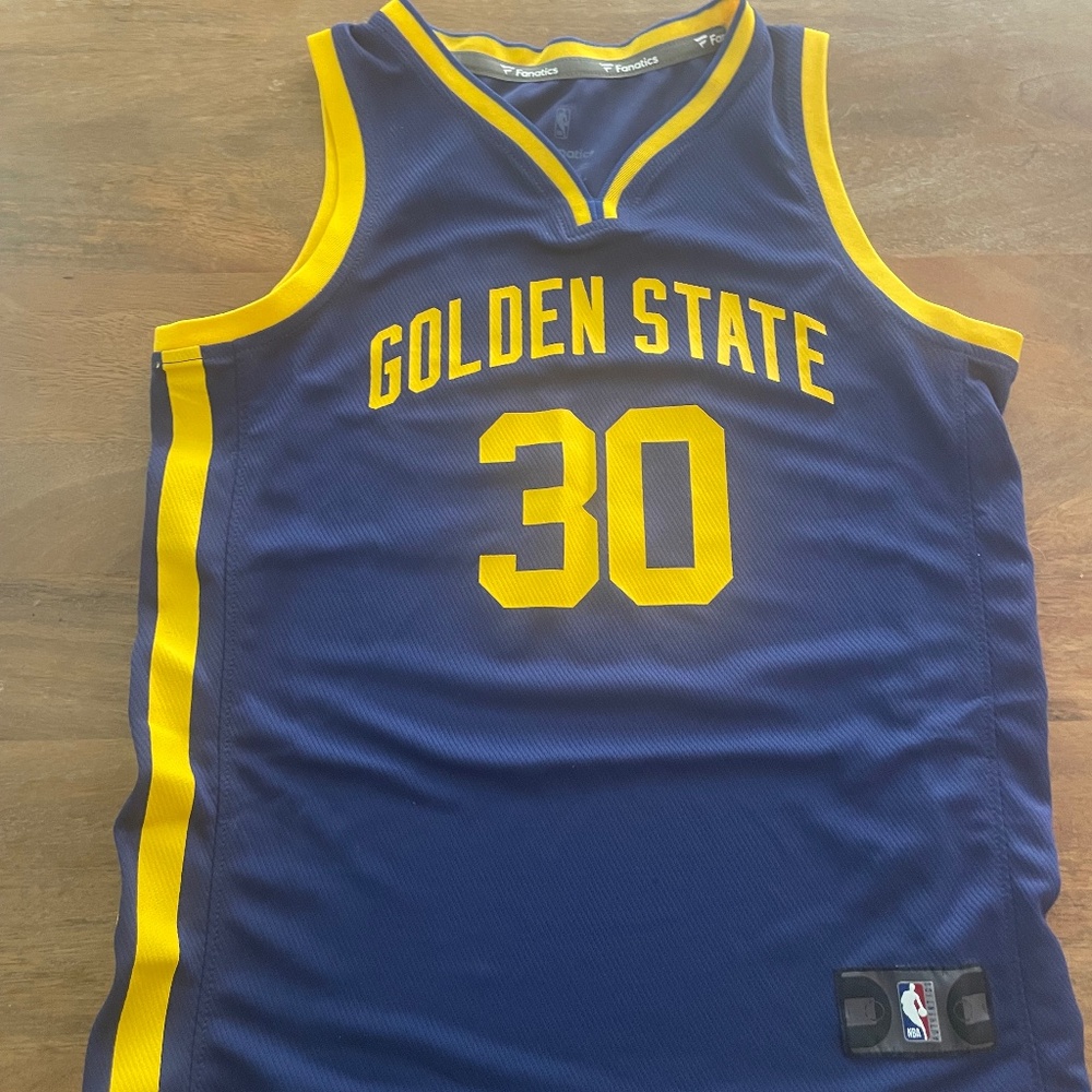 Stephen Curry Golden State Warriors Fanatics Youth Fast Break Player Jersey